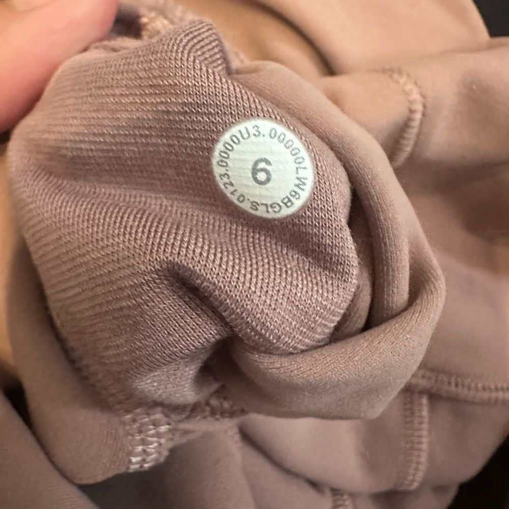 Lululemon Align High-Rise Crop Leggings Twilight Rose Size 6 - Picture 7 of 7